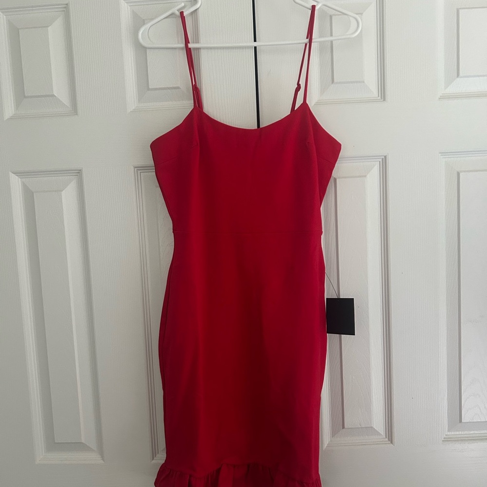LULUS | Red dress - Picture 4 of 7